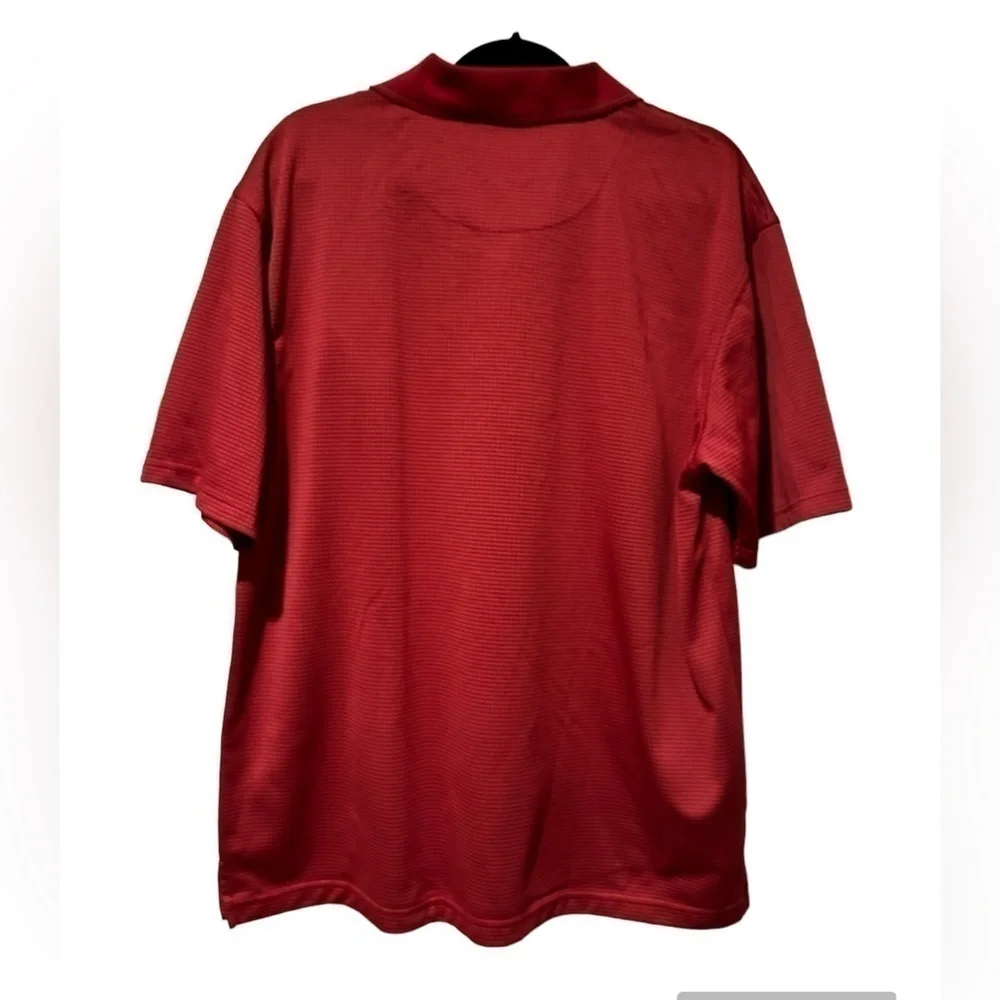 PGA Tour Golf Polo Red Collared Short Sleeve Shirt Men’s XL - Picture 2 of 4
